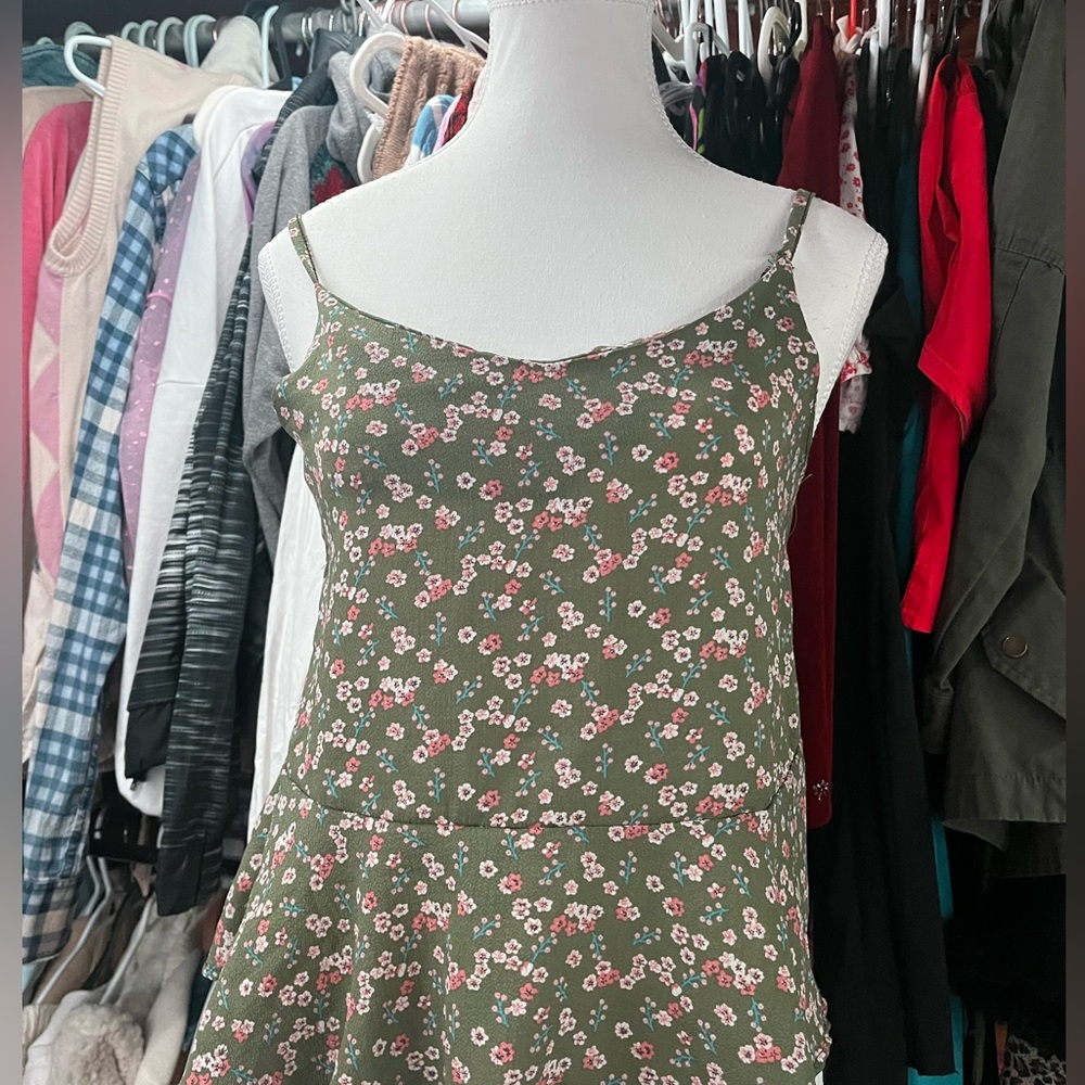 floral tank top